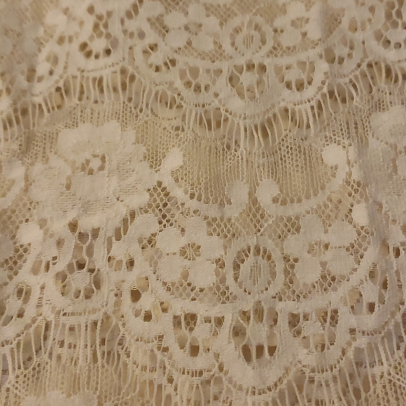 ** 2 for $15 ** Forever 21 - Crochet Cropped Tees - Picture 6 of 7